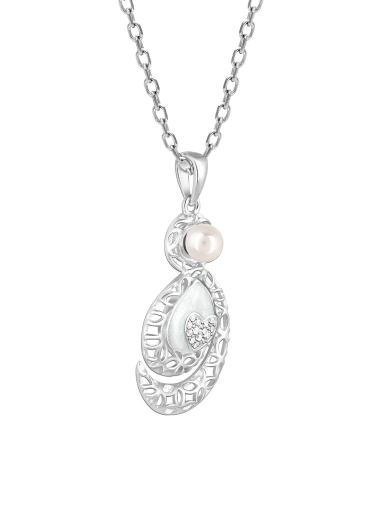 Giva 925 Sterling Silver Pure Affection Pendant With Link Chain
