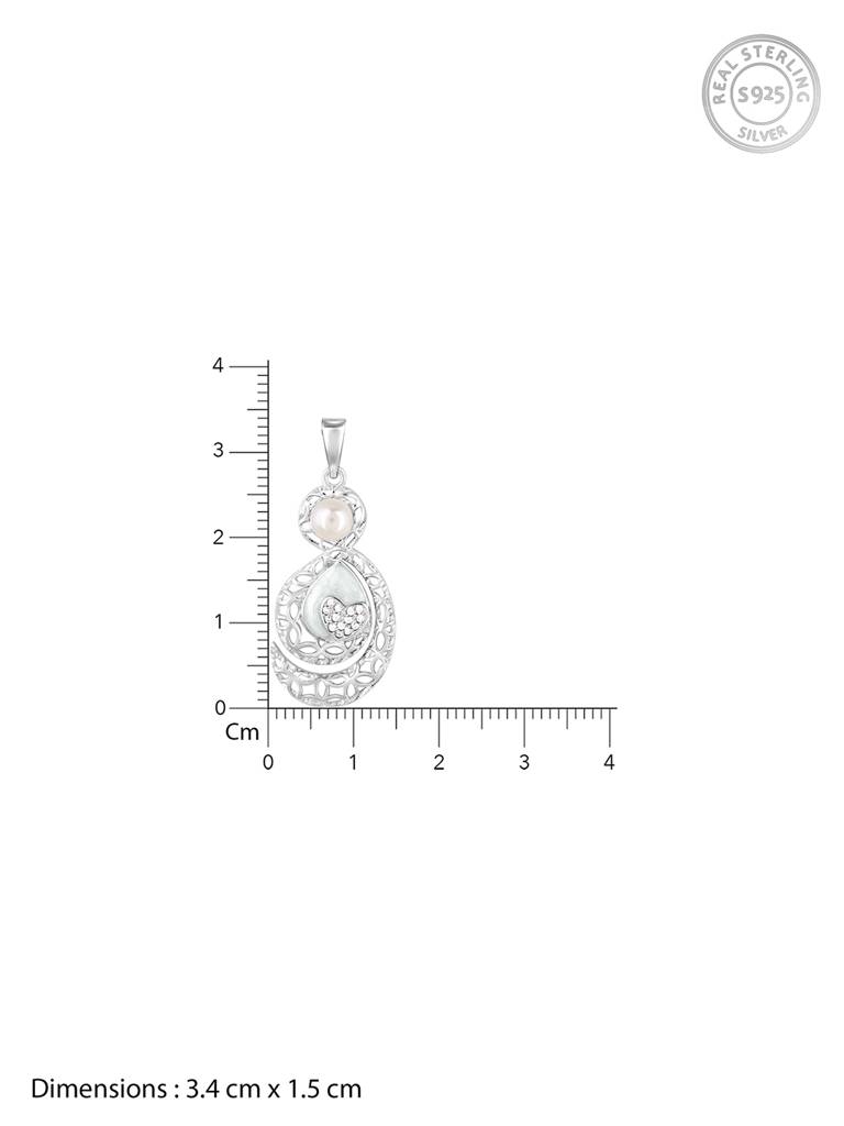 Giva 925 Sterling Silver Pure Affection Pendant With Link Chain