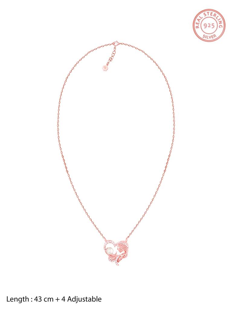 Giva 925 Sterling Silver Rose Gold A New Beginning Necklace