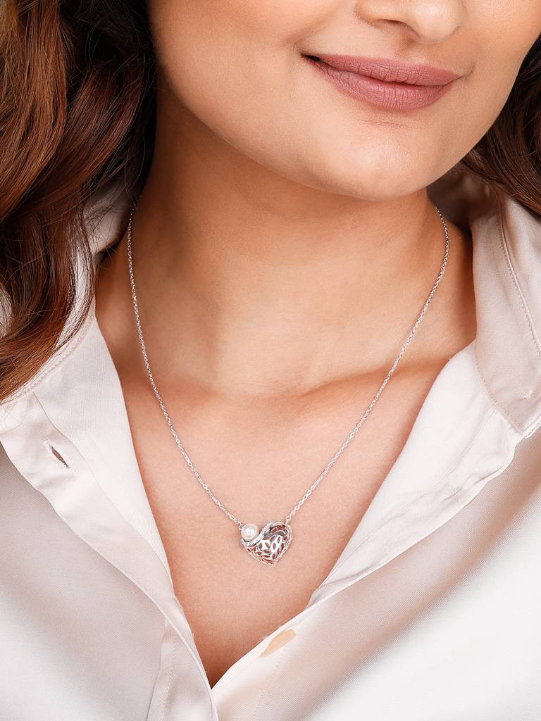 Giva 925 Sterling Silver Joy Of Giving Necklace