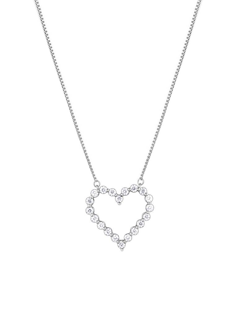 Giva 925 Sterling Silver Hearts Affection Pendant With Link Chain