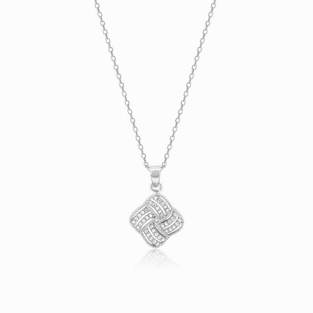 Giva 925 Sterling Silver Chequer Rhombus Pendant With Link Chain| Necklace To Gift Women & : PD02017