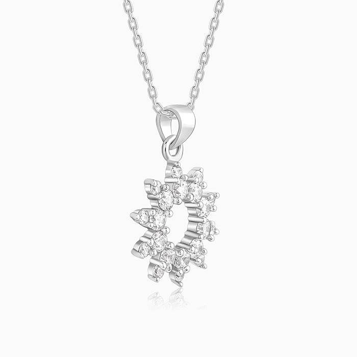 Giva 925 Sterling Silver Zircon Sunshine Pendant With Link Chain| Necklace To Gift Women & : PD02022