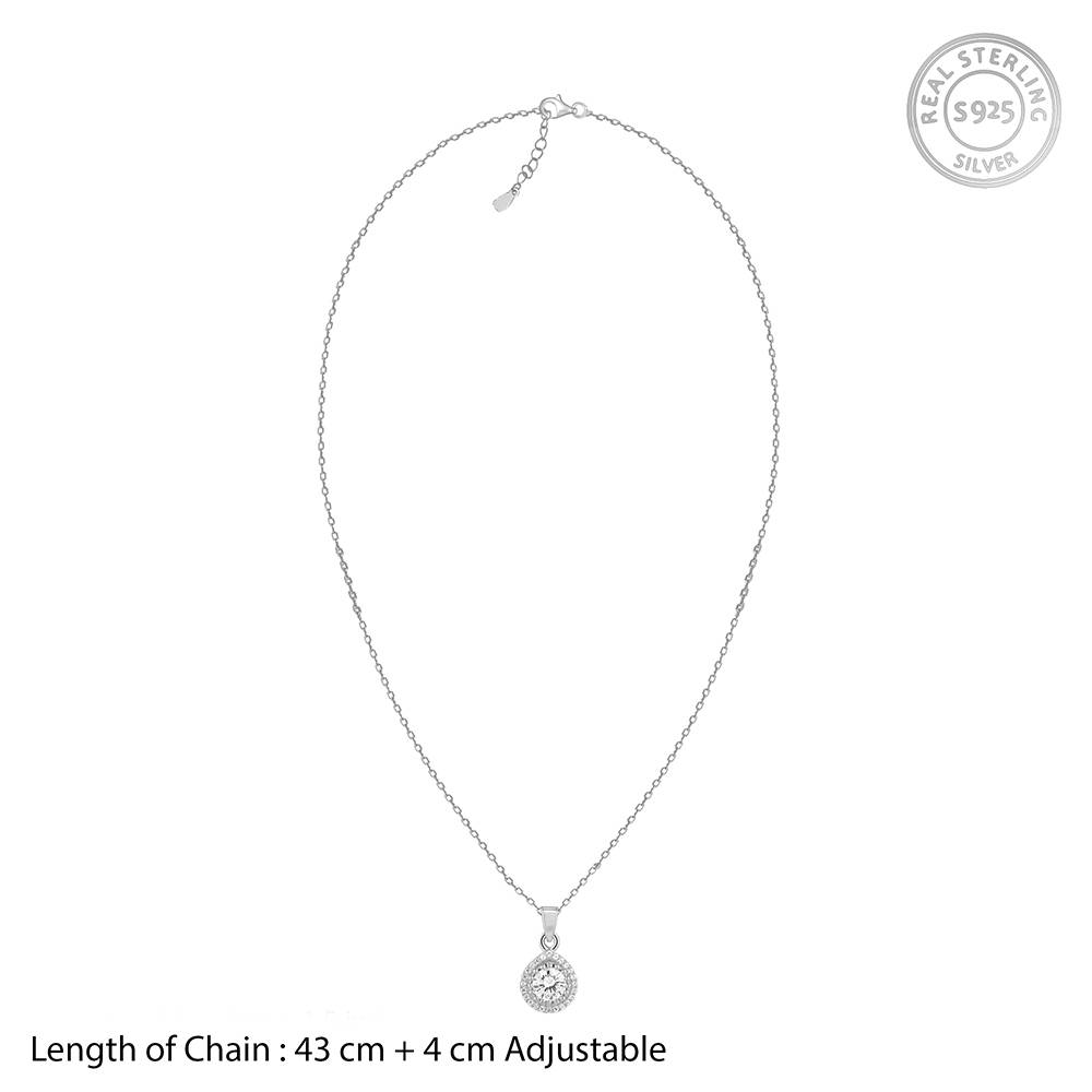 Giva 925 Silver Mirth Pendant With Link Chain : PD02026