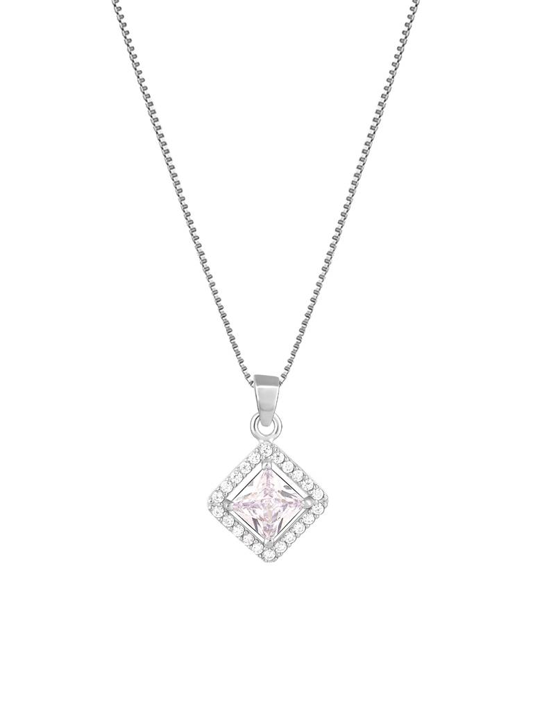 Giva 925 Sterling Silver Starlight Sparkle Pendant With Box Chain