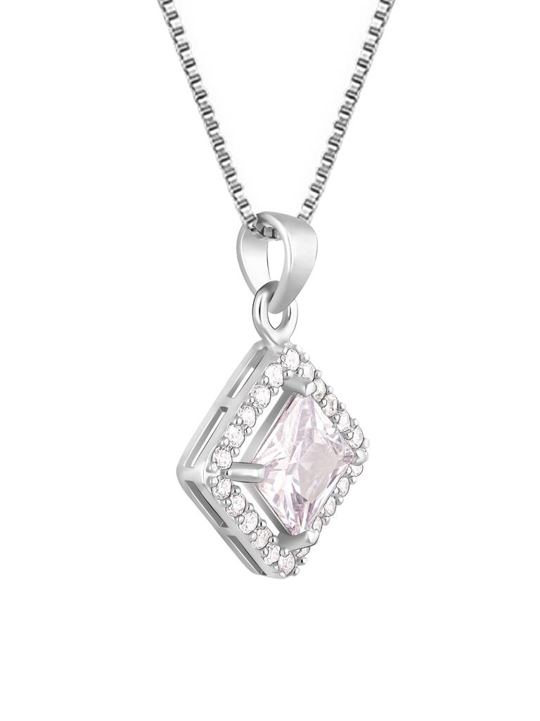 Giva 925 Sterling Silver Starlight Sparkle Pendant With Box Chain