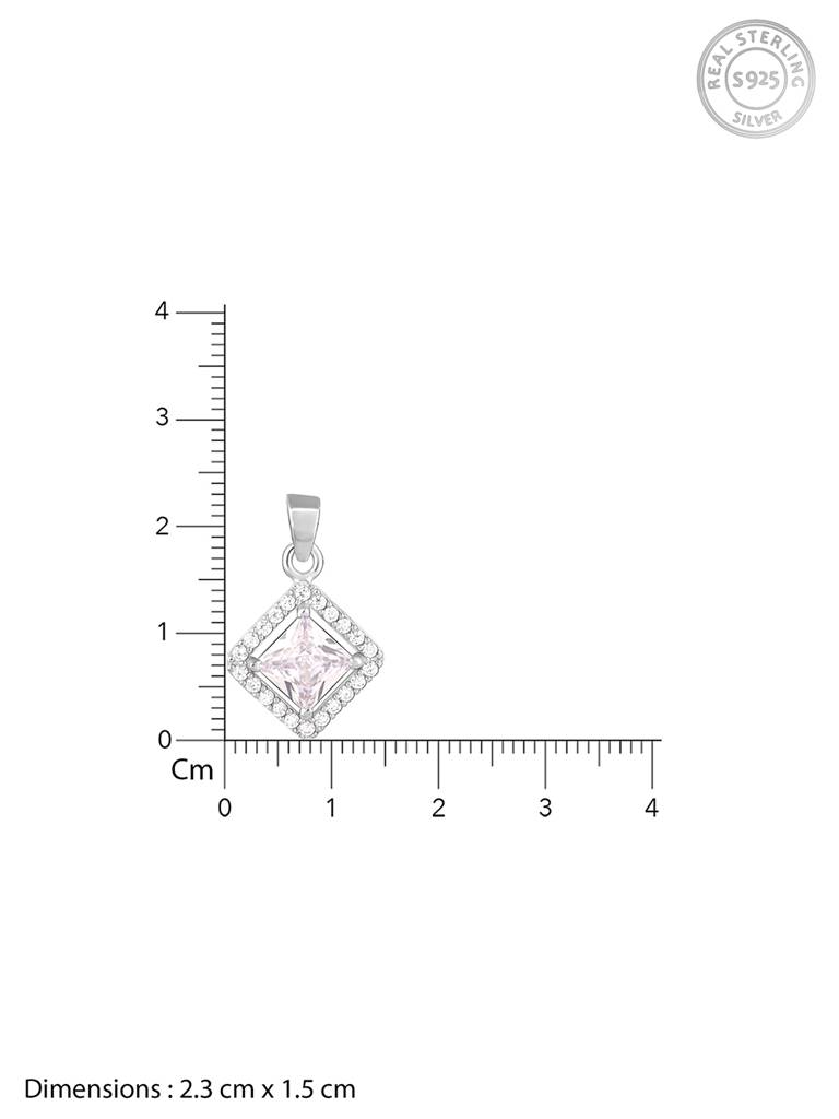 Giva 925 Sterling Silver Starlight Sparkle Pendant With Box Chain