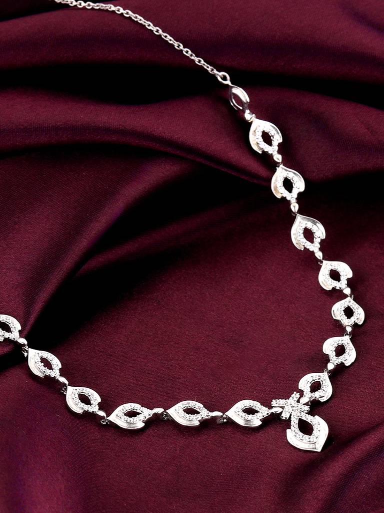 Giva 925 Sterling Silver Touch Of Grace Necklace
