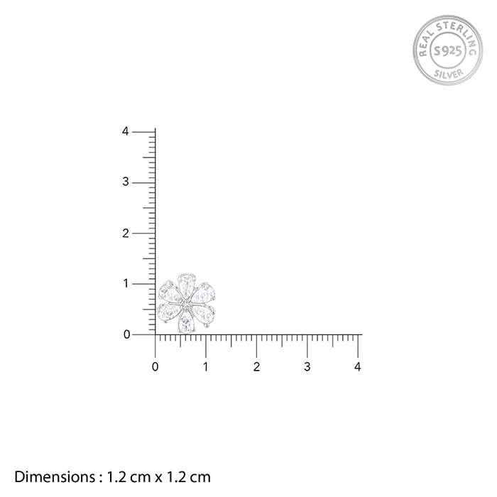 Giva 925 Sterling Silver Virtuous Flora Set| Gifts For Women And Girls | With Certificate  : PD02062ER02228