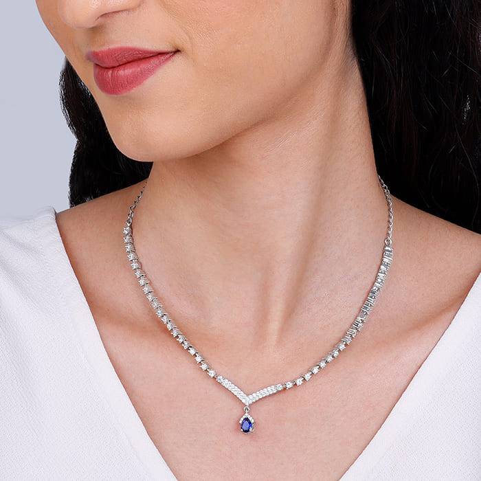 Giva 925 Silver Kudmayi Necklace : PD02067