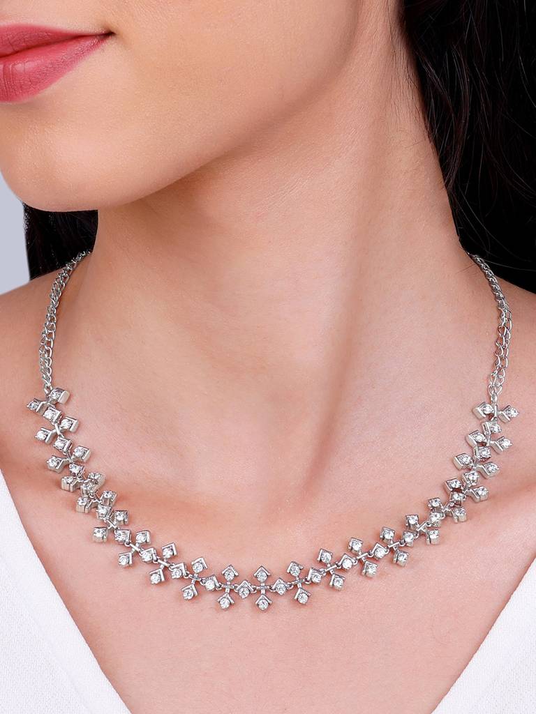 Sterling Strings Of Shine Necklace : PD02068