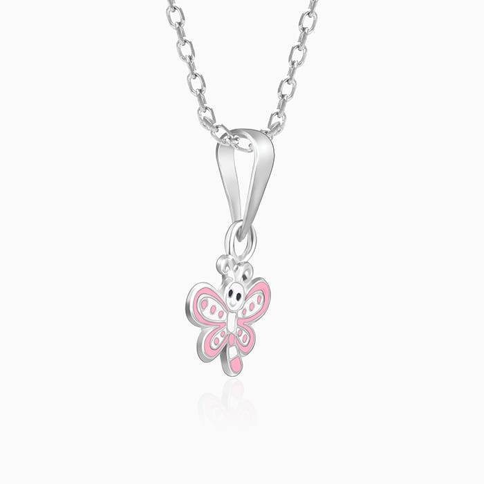 Giva 925 Sterling Silver Fairy Dragonfly Kids Pendant With Link Chain|Studs To Gifts For K : PD02115