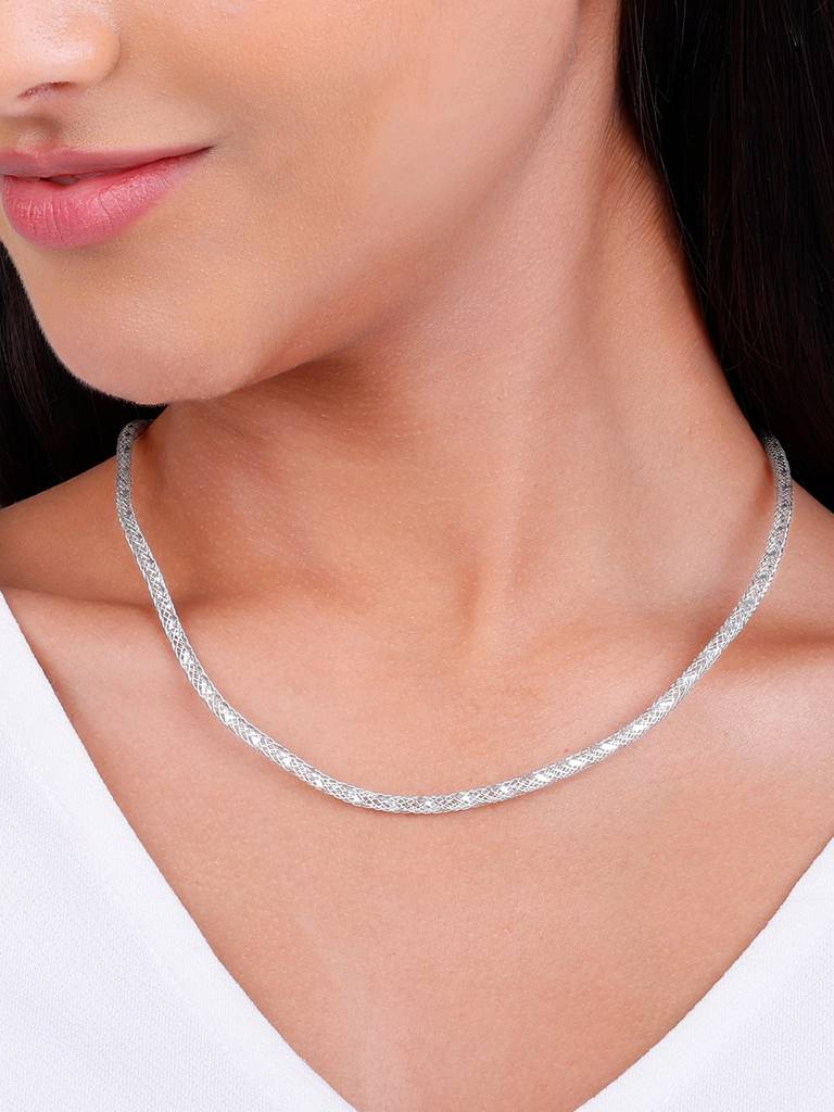 Giva 925 Silver Chunky Shine Necklace : PD02117