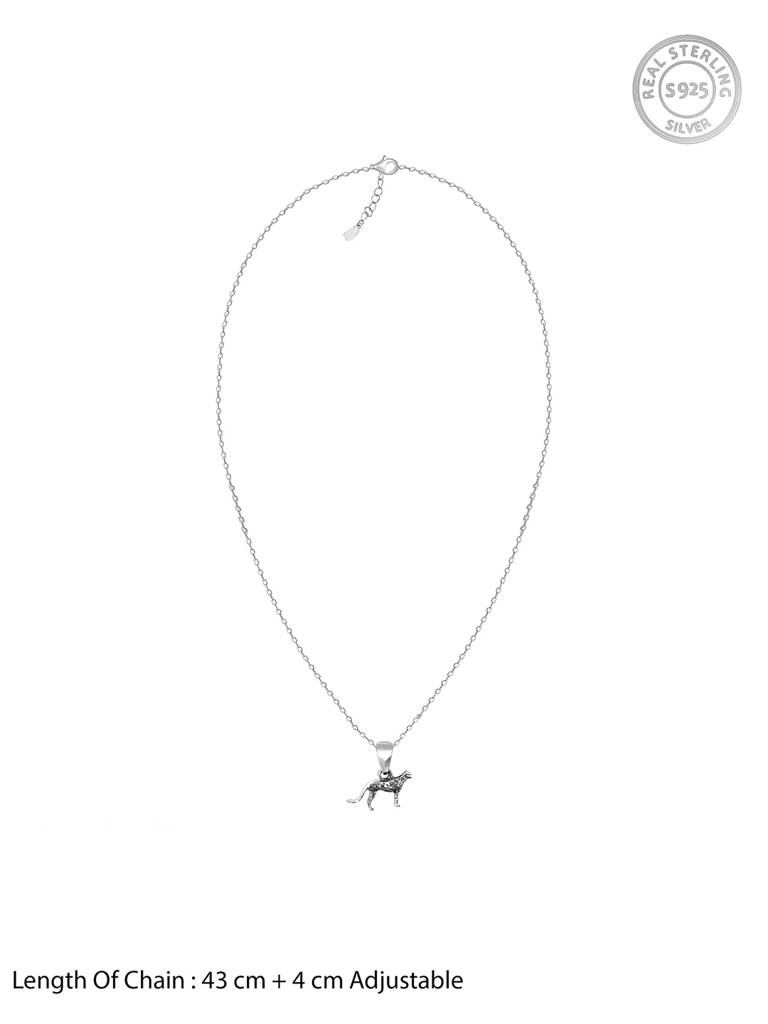 Giva 925 Sterling Silver Little Cheetah Pendant