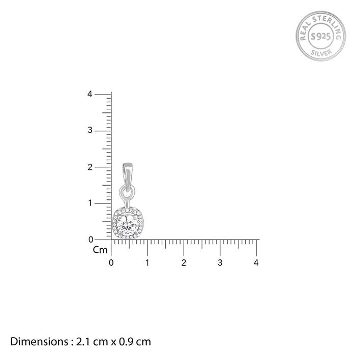 Giva 925 Sterling Silver Twilight Ray Pendant With Link Chain | Necklace To Gift Women & G : PD02133