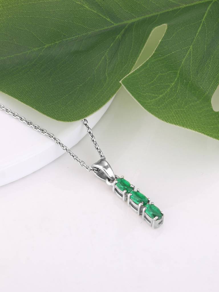 Giva 925 Sterling Silver Natures Charm Pendant With Link Chain