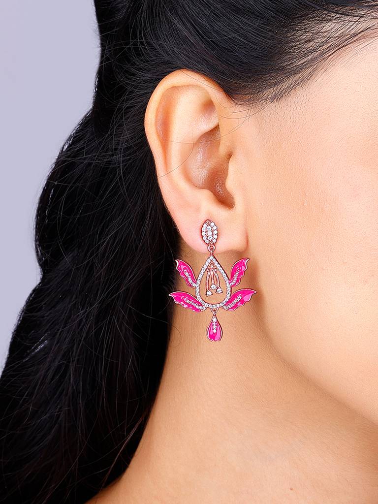 Giva 925 Sterling Silver Bhumi Rose Gold Wild Mountain Ebony Set