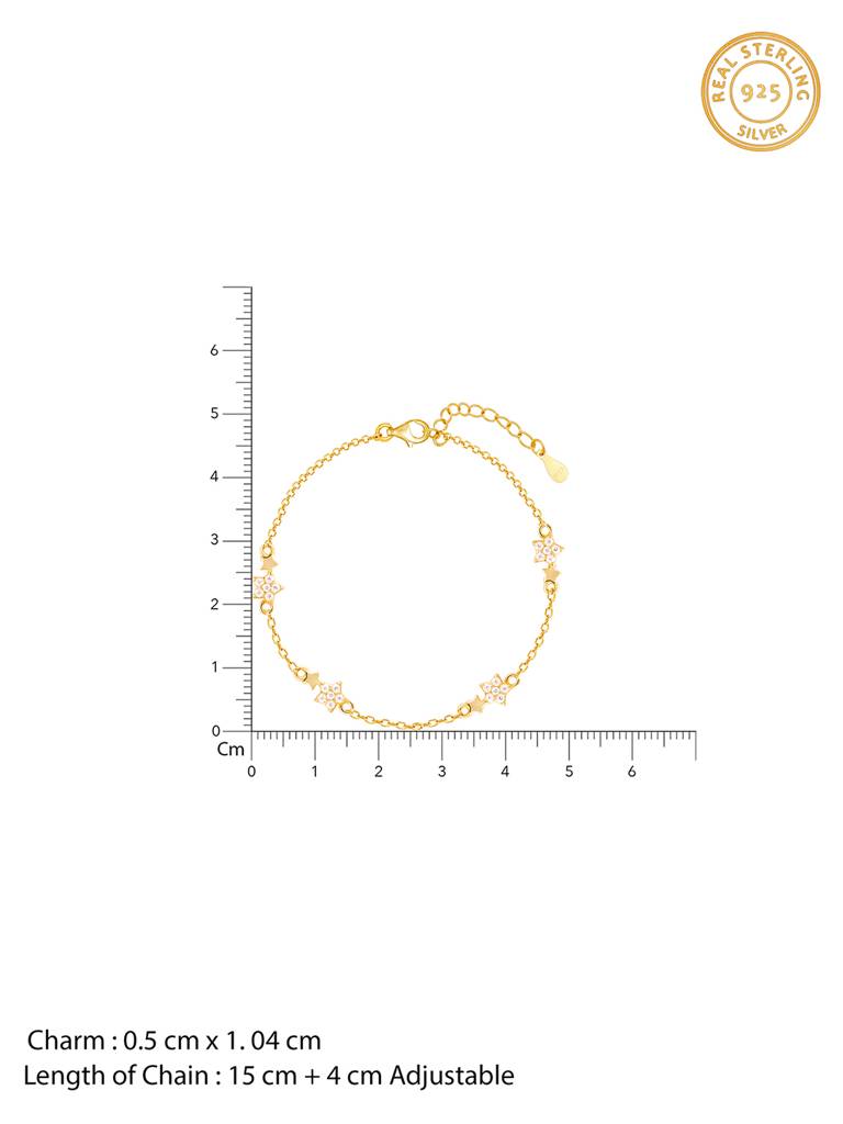 Giva 925 Sterling Silver Golden Star Constellation Set