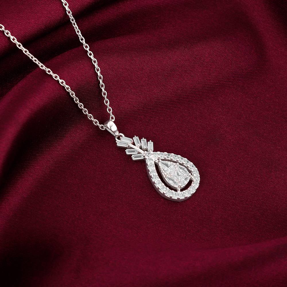 Giva 925 Silver Stark Beauty Pendant With Link Chain Giva 925