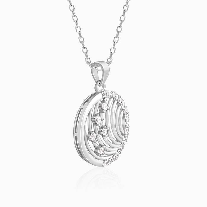 Giva 925 Sterling Silver Joyful Pendant With Link Chain| Necklace To Gift Women & Girls |  : PD02224