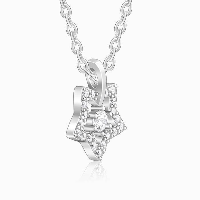 Giva 925 Sterling Silver Nebula Pendant With Link Chain| Necklace To Gift Women & Girls |  : PD02235