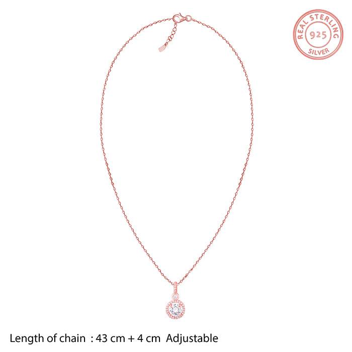 Rose Gold Drizzle Drop Set : ER02299PD02257