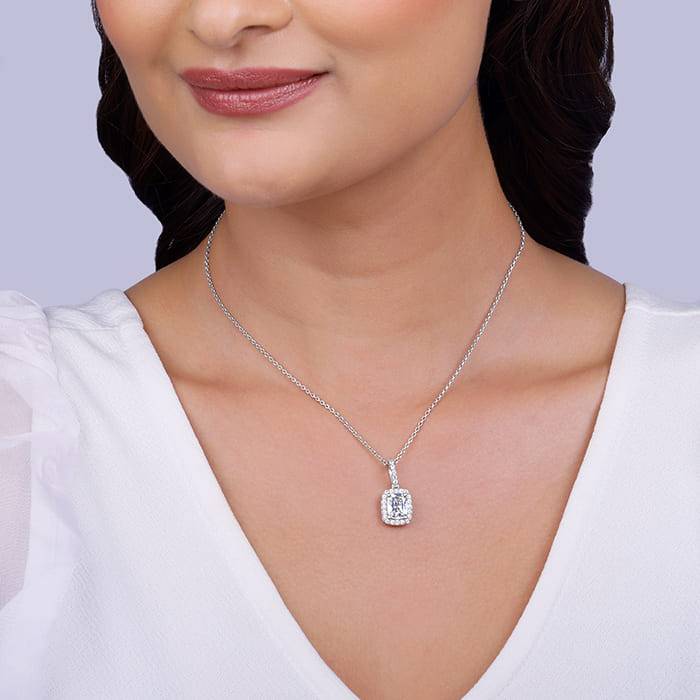 Giva 925 Silver Vesper Pendant With Link Chain : PD02285