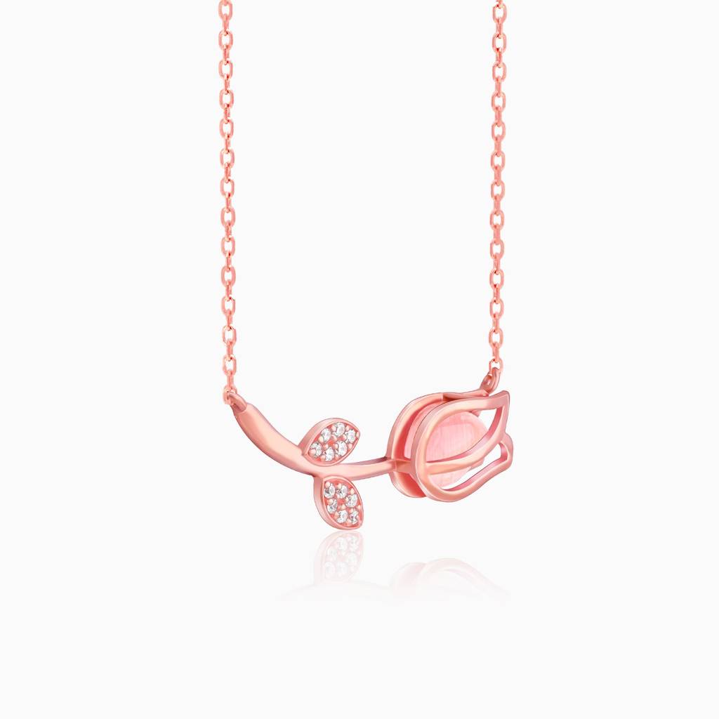 Giva 925 Sterling Silver Anushka Sharma Pink Quartz Flower Essential Set| Gifts For Women  : PD0228ER02531R01613