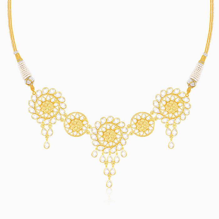 925 Silver Sawaar Loon Necklace For Womens : PD02291