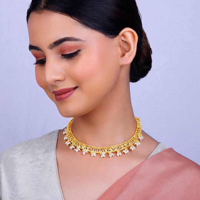 925 Silver Jugni Necklace For Women : PD02295