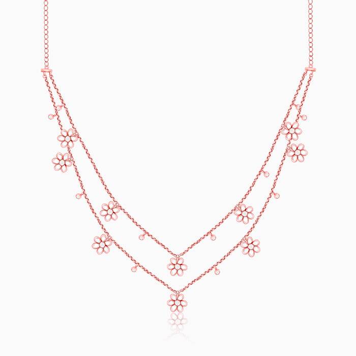 925 Silver Kudiye Ni Tere Layered Necklace For Women : PD02298