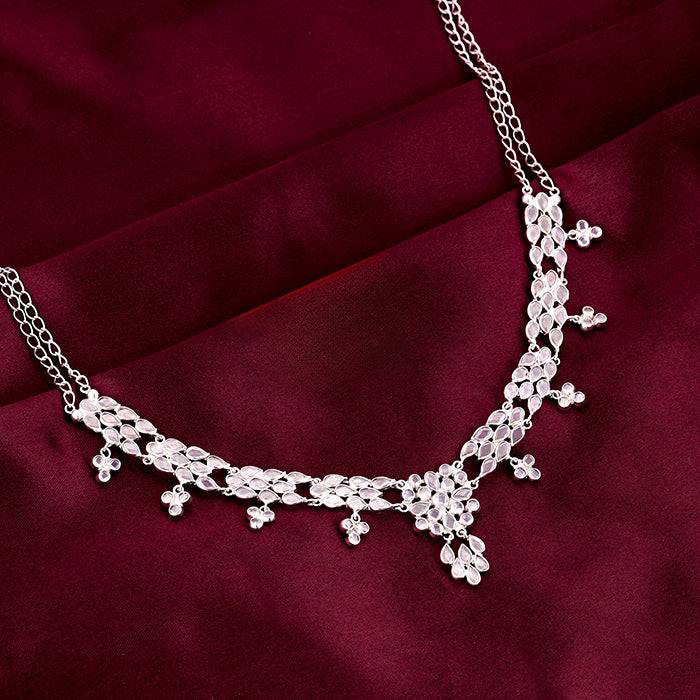 925 Silver Sawarne Lage Necklace For Women : PD02306