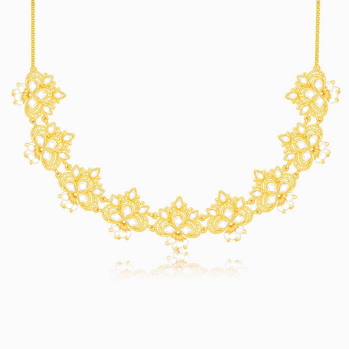 925 Silver Say Shava Shava Necklace For Women : PD02308