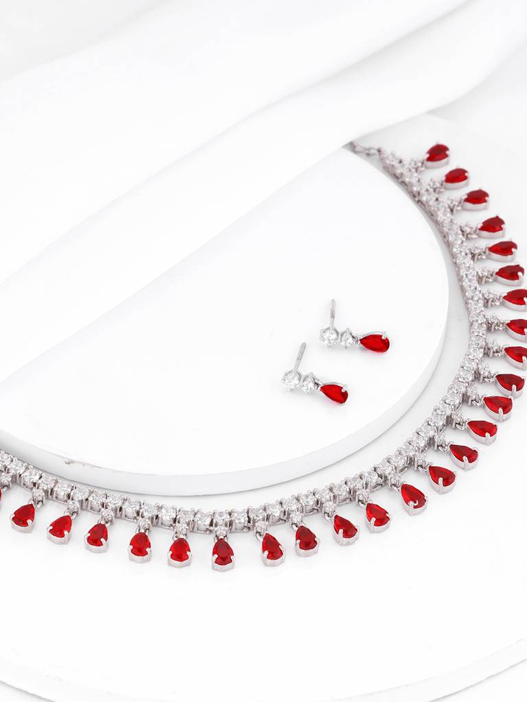 925 Silver We Fell In Love Set For Women And Girls : PD02320ER02567
