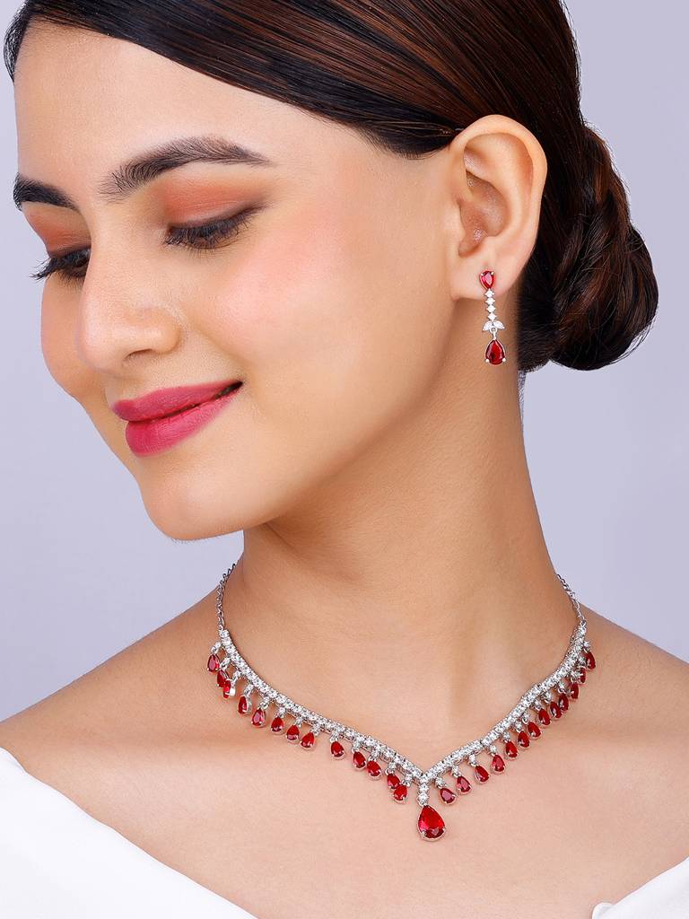 925 Silver Better Half Set For Women And Girls : PD02321ER02577