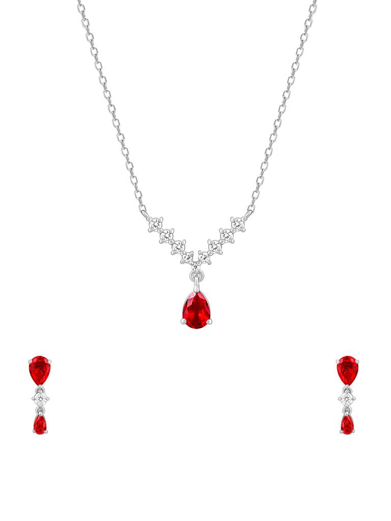 925 Silver Soulmate Set For Women And Girls : PD02330ER02574