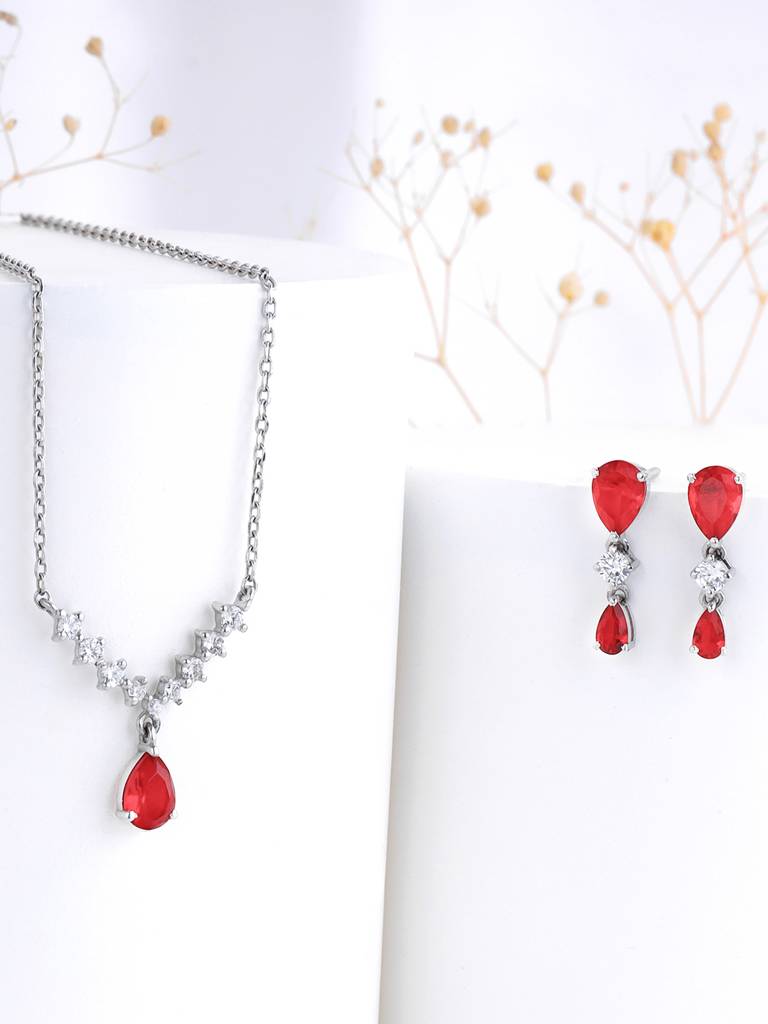 925 Silver Soulmate Set For Women And Girls : PD02330ER02574