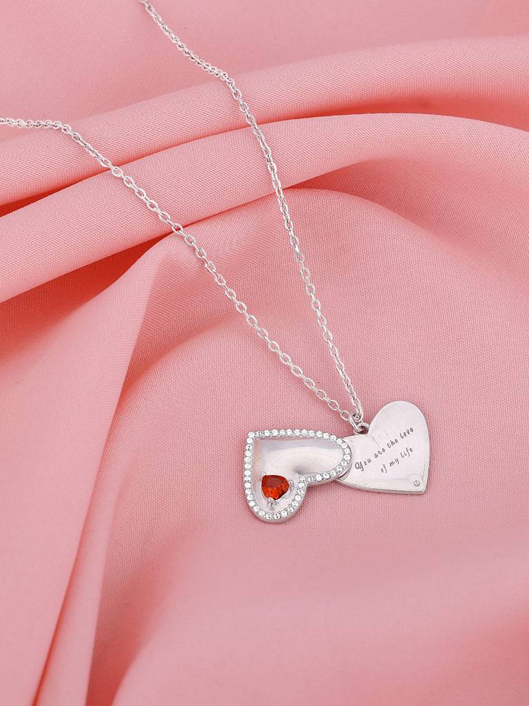 Giva 925 Silver Custom You'Re The Love Of My Life Pendant With Link Chain : PD02333