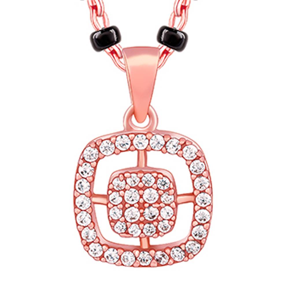 Giva 925 Silver Golden Equal Partners Mangalsutra : PD02363
