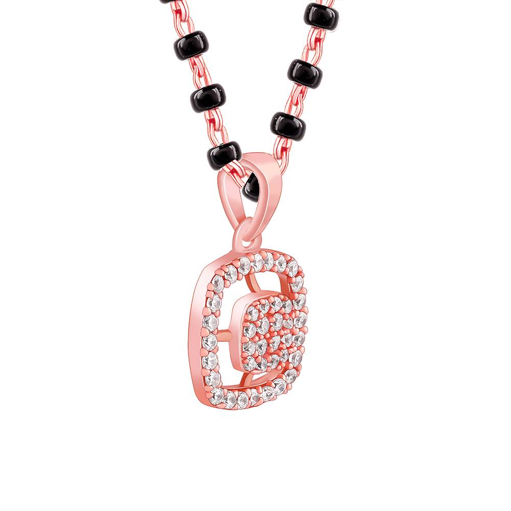 Giva 925 Silver Golden Equal Partners Mangalsutra : PD02363