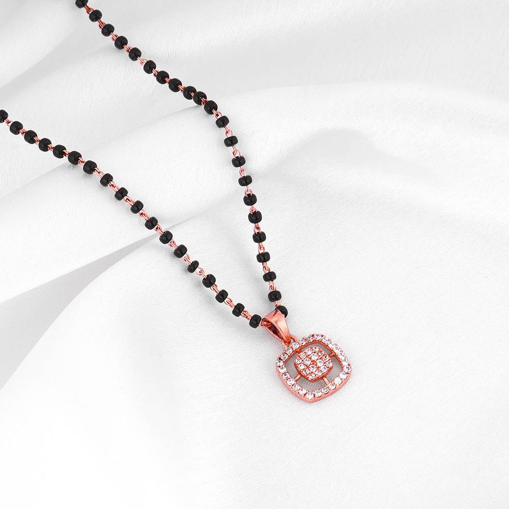 Giva 925 Silver Golden Equal Partners Mangalsutra : PD02363