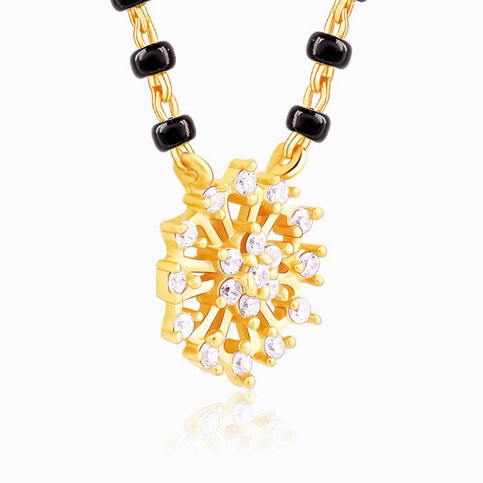 Giva 925 Sterling Silver Golden Full Of Promise Mangalsutra| Necklace To Gift Women & Girl : PD02364