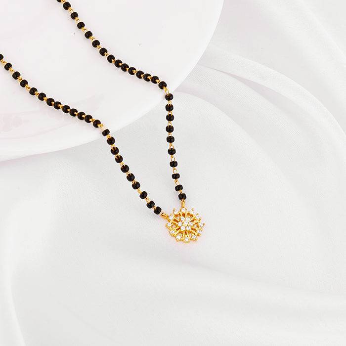 Giva 925 Sterling Silver Golden Full Of Promise Mangalsutra| Necklace To Gift Women & Girl : PD02364