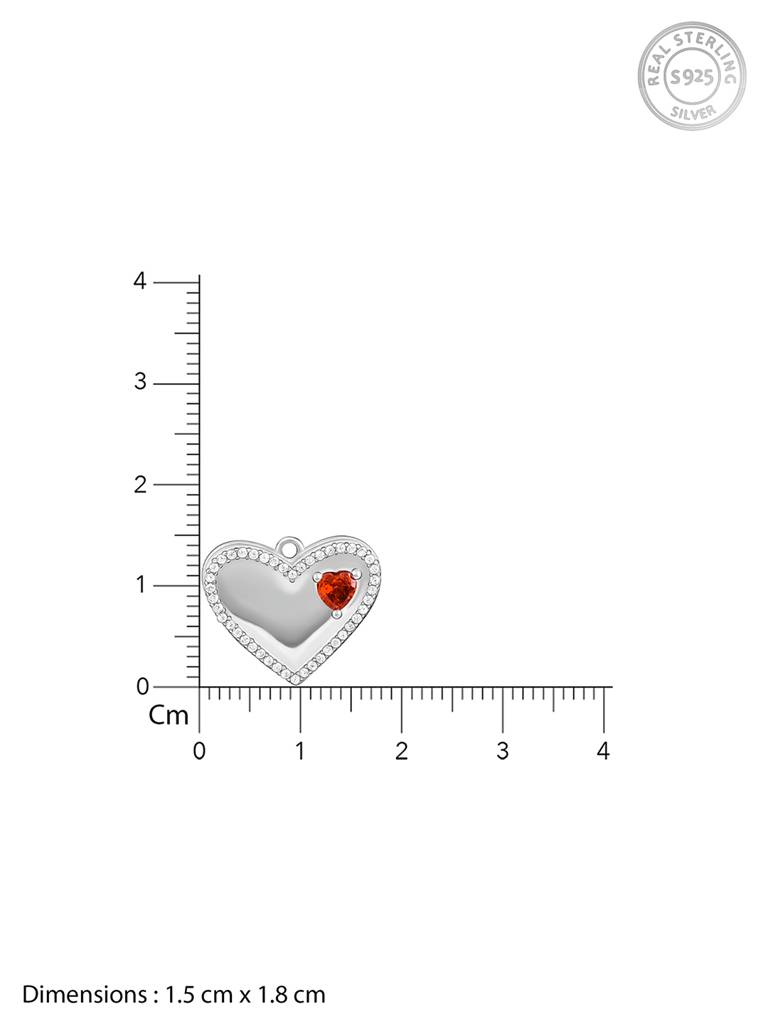 Giva 925 Silver Custom Loving You Endlessly Pendant With Link Chain : PD02382