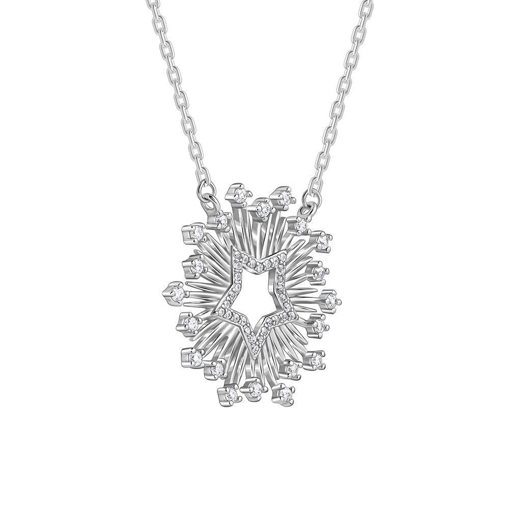 Giva 925 Silver Starshine Pendant With Link Chain : PD02434