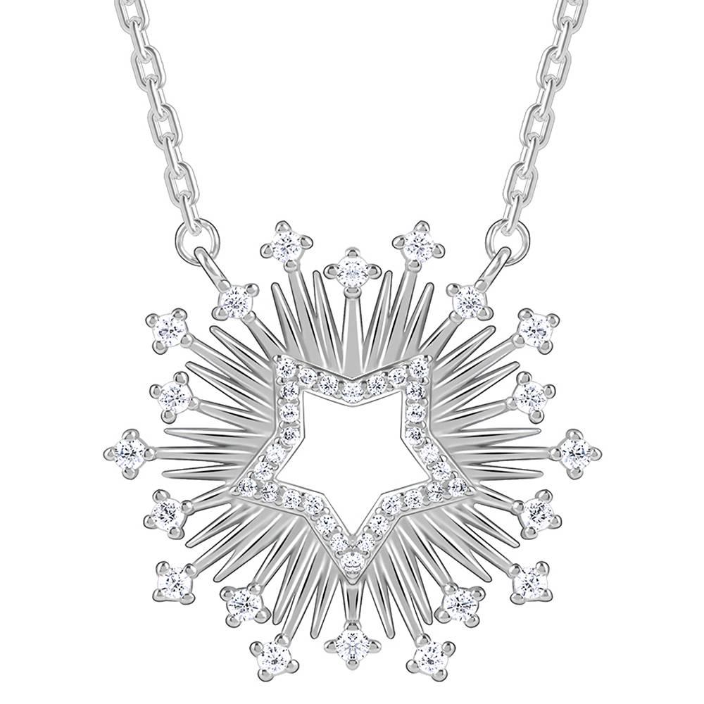 Giva 925 Silver Starshine Pendant With Link Chain : PD02434