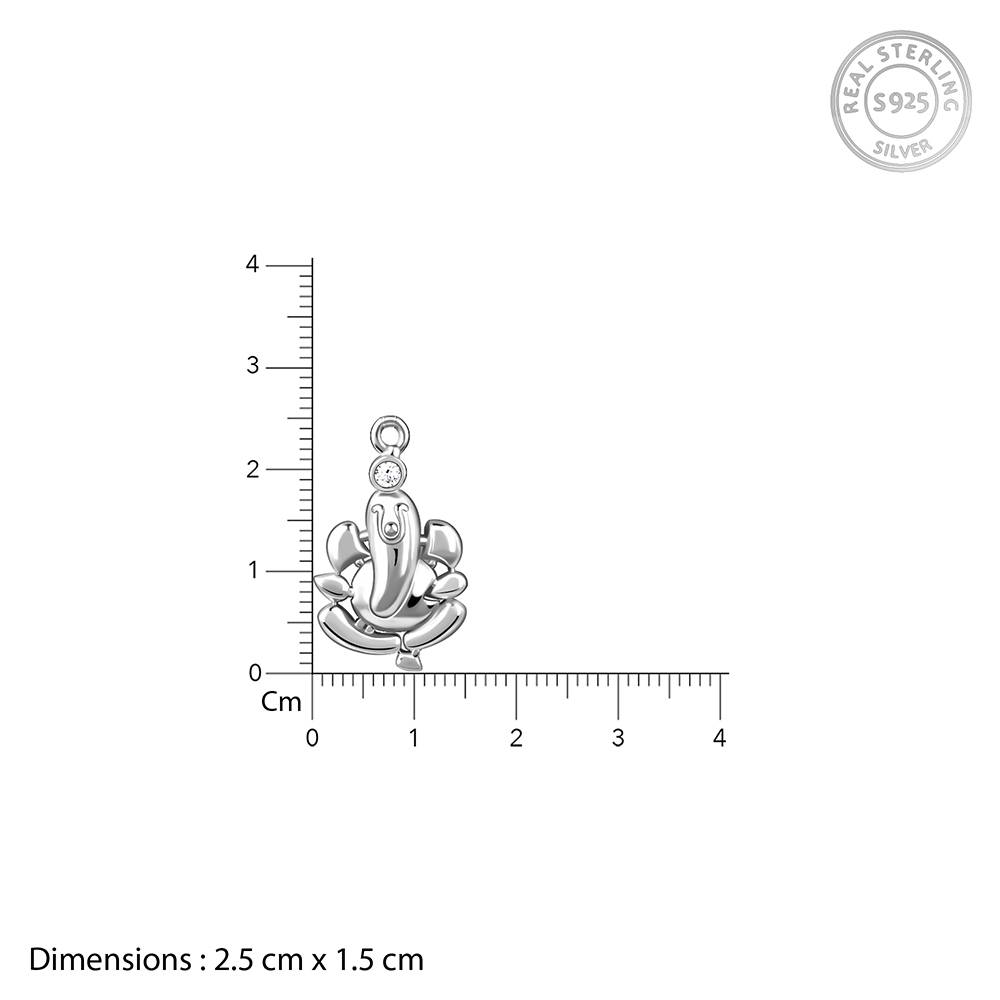 Ganesha Rakhi Bracelet And Pendant Set For Him : PD02483RK0327