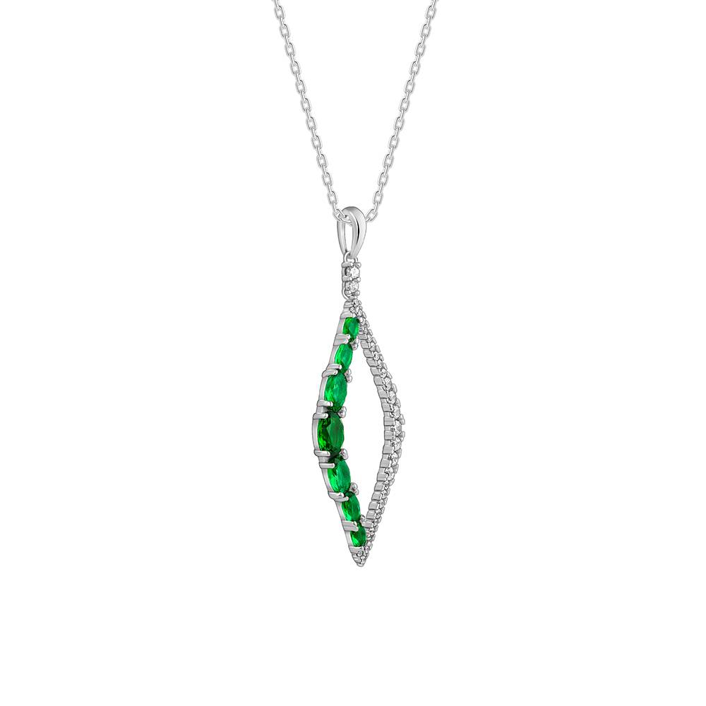 925 Silver Remarkable Pendant With Link Chain| Necklace To Gift Women & Girls : PD02522
