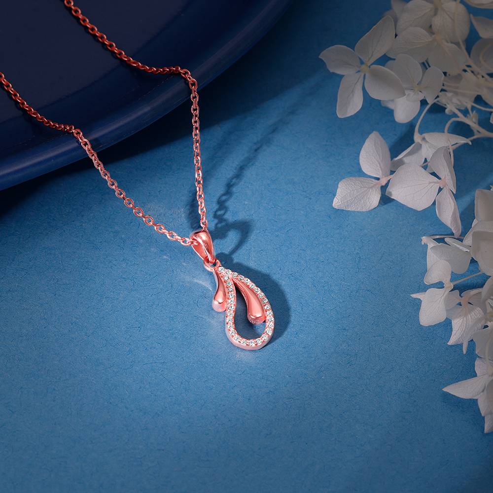Giva 925 Silver Rose Gold Specially You Pendant With Link Chain| Necklace To Gift Women & Girls | With Certificate O : PD02528
