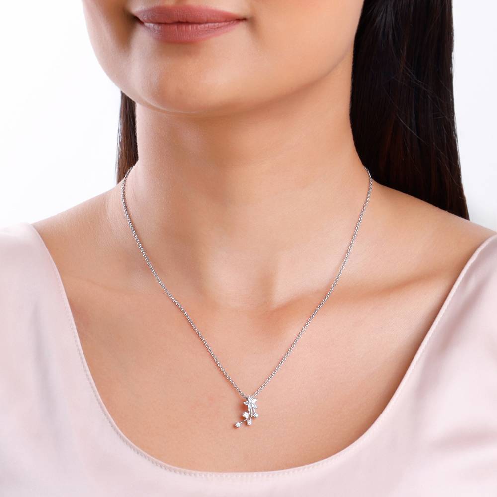Giva 925 Silver Starlite Pendant With Link Chain : PD02564